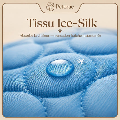 Tissu Ice-Silk qui absorbe la chaleur du corps